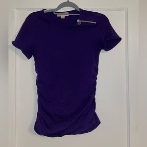 Dark Purple Michael Kors Blouse, Small